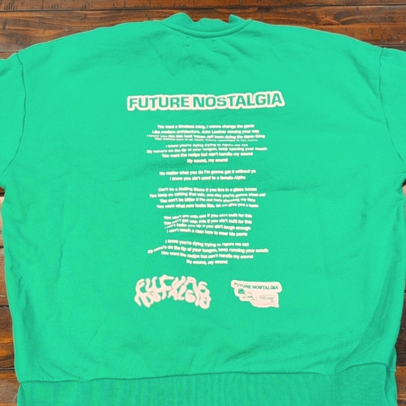 Pangaia x dua lipa future nostalgia sweatshirt - Picture 6 of 6